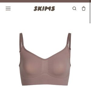 Skims Sculpting Bra in Umber